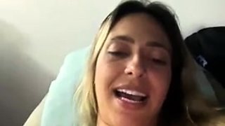 Blonde MILF with Big Boobs Playing Cam Free Porn