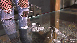 POV Laying Before Her