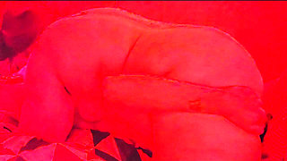 Blowing a Load on Curvy BBW Slut