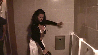 Joschi punished in public toilets