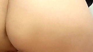 Amazing Huge Cumshot on Leather Top POV