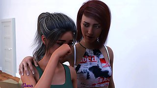 Wild cartoon sex tales with 3D animation and eyeglasses twist featuring Loveskysan69real