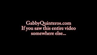 Gabby Quinteros Red Hot Senorita