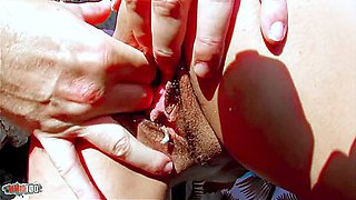 First Time For This Cute Arabian And She Discover Shes Able To Squirt