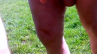 Daddy Upside Down: Amateur Blowjob and Masturbation