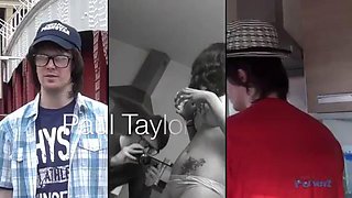 Candi Blows swallows down his cum after a blowjob