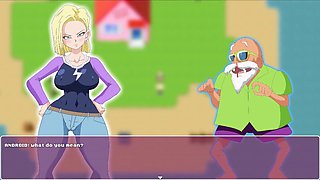 Android 18's naughty adventure in the world of Dragon Ball
