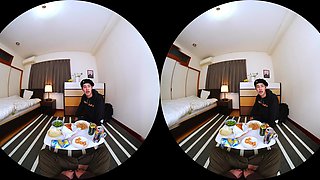 Delightful teen asian VR crazy sex clip