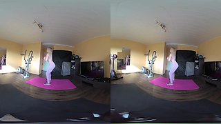 German Blonde Has Lot Of Fun Instead Of Fitness - BlondeHexe