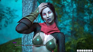 3D animated hentai office secretary gets down and dirty in wild scenes