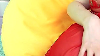 Foot Fetish From Pregnant Girl with Big Belly! Feet Worship
