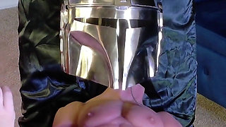 Mando’s Panty Tease and Blowjob