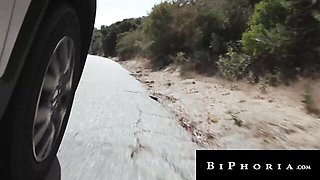 Pretty Cliff Jensen and Gracie Gates - reality movie - Biphoria