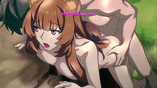 Raphtalia Wanted a Bath But Got a Hard Fucking in the Woods - HENTAI UNCENSORED (Parody)