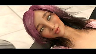 Steamy food battles with mom in summertime saga