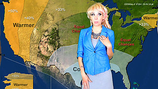 Naughty News Station - Squirt & Blowjob