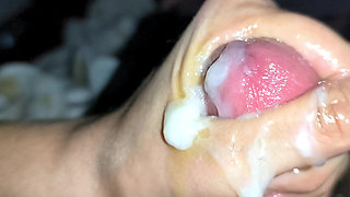 Creampie Handjob My Arabic Girlfriend Helping Me Cum