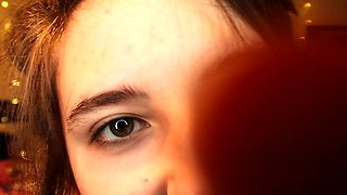 Skinny pierced amateur redhead rough fucking huge toys