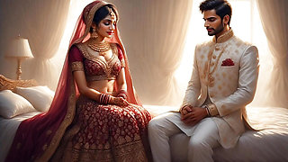 Late Night Desires of a Desi Indian Couple - An Indian Girl's Hindi Audio Story in Deep Romantic Hindi Audio