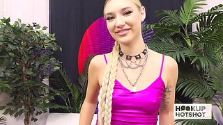 Shy Street Hooker Daisy Lavoy Fucked By Tattooed White Boy