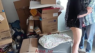 Fucked in the Boyfriend's Storage Room