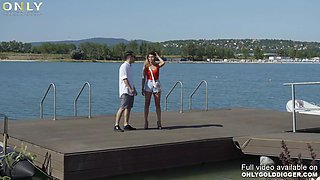 Only3x (golddigger) brings you - gimme a yacht or a pound starring viviana