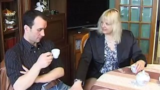 Fabienne sodomised roughly by younger stud