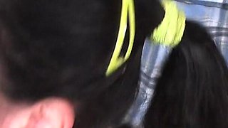 Isabel is a gorgeous brunette who got drilled by 2 cocks
