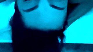 Hot brunette slut for extreme amateur pov blowjob