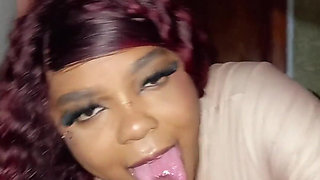 My Stepsister Is Staying Alone at Home, and Asks Me to Fill Her Mouth with Milk