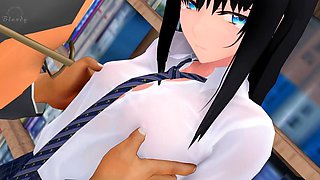 Hot student fucked in the library