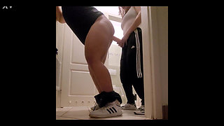 My Dominant Boss Pegg Me in a Public Toilet by Big Strapon, It Was a Fast and Horny