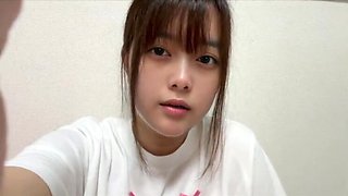 Japanese College Girl Solo Masturbation - Horny Amateur Fingering Pussy in the Countryside