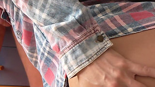 Sexy Stepmom Fucks in the Kitchen with Her Stepson