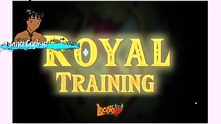 Royal Training - Zelda Has Made a Floating Light and Is Masturbating and Fucking Herself