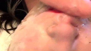 Amateur public blowjobs facial