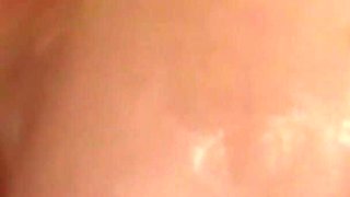 Blonde MILF with a Big Juggs Gives a Stunning Deep Throat and Gets Creampied
