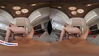 Naughty America - Surprise birthday party turns into a foursome!: Big Tits, Big Ass  Babe VR Porn