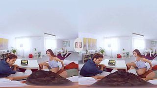 Aruna Aghora VR Porn: Risky Sex In Front Of Daddy - VirtualTaboo