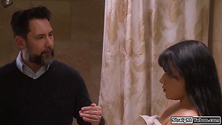 Creepy perverted butler wants to fuck me