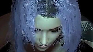 Robot Girl POV Handjob - Cyberpunk Porn Parody