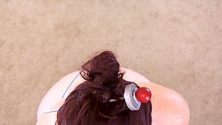 Horny BBW amazing solo video