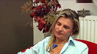 Slutty French MILF Gets DP Before Huge Facials