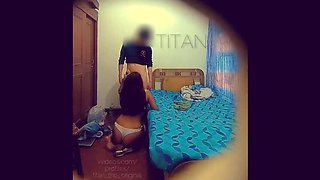 Hidden Camera Study Session: Teen Gets Surprise Blowjob From Big Dick Tutor