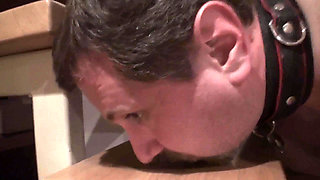 Slave Joschi sings and worships the steps of his mistress