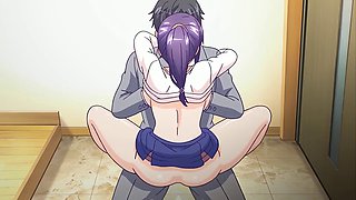 Ultra-cutie Catboss in hentai anime with some ass to mouth action