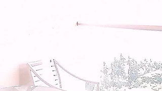 Horny Couple Fuck in Hotel Balcony