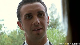 You Drive A Hard Boner Bargain With Keiran Lee, Brandi Edwards - Brazzers