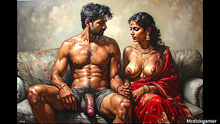 Keerthana Indian girl first time virgin girl banged threesome