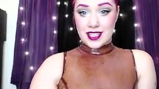 Amateur striptease and Solo masturbation
